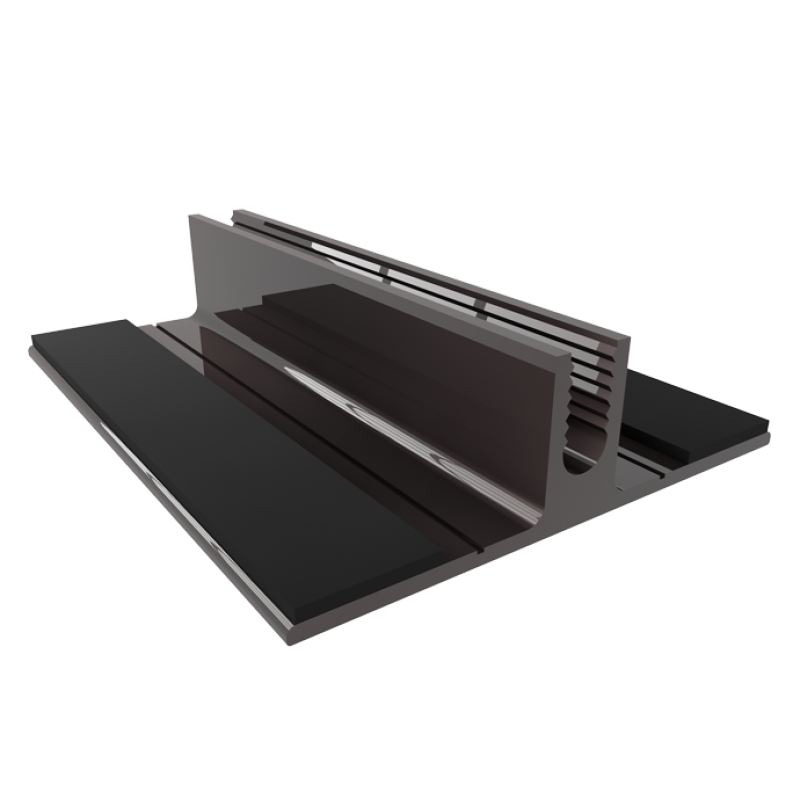 Алюмінієвий з“єднувальний профіль База АПБ-50, коричневий RAL-8017, (3м)