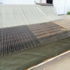 Полікарбонат профільований SUNTUF 0,8 мм Greca76 Бронза 25% 1260x3000 мм УЦІНКА