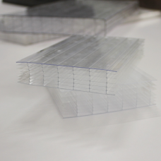 Сотовий полікарбонат SUNLITE 25 мм 7-wall семистінний Прозорий 2100x12000 мм