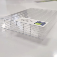 Полікарбонат сотовий SUNLITE 7RS 20 мм 7-стінний Прозорий 2100x6000 мм