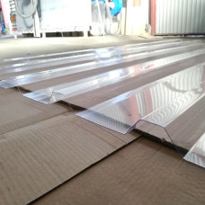 Полікарбонат Toplight Klockner ПК 35 1 мм Прозорий профнастил 1100x6000 мм