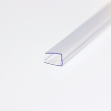 Профіль торцевий Polyworld 8 мм прозорий (2,1м)