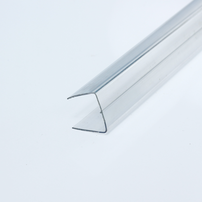 Профіль торцевий Polyworld 25 мм прозорий (2,1м)