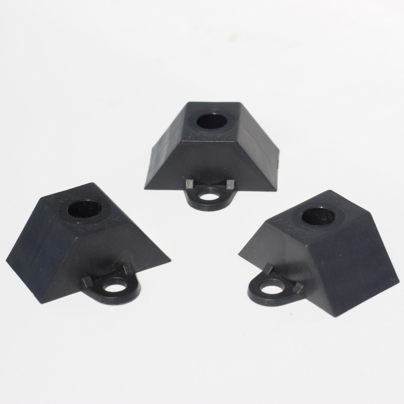 Підставка для профільованого полікарбонату Грека 76 чорна, 30 шт