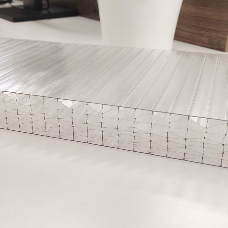 Сотовий полікарбонат CarboPIU 40 мм XX-Multiwall Прозорий 2100x12000 мм