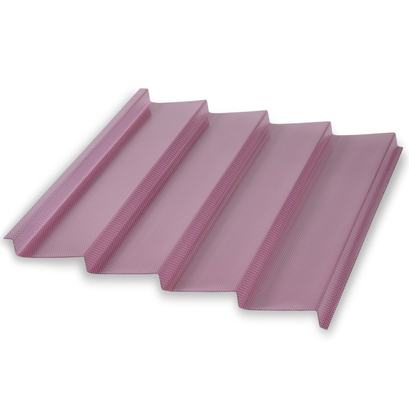 Монолітний профільований полікарбонат Suntuf ZigZag 2,8 мм Red Breeze 960x4000 мм