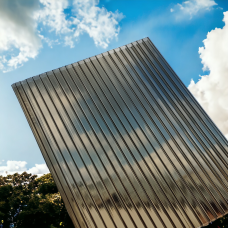 Сотовий полікарбонат 10 мм Alveco 2,1 x 12 м Бронзовий