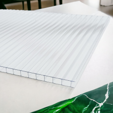 Сотовий полікарбонат 10 мм Alveco 2,1 x 6 м Прозорий