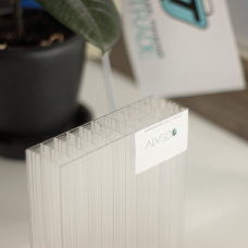 Сотовий полікарбонат 40 мм Alvecolar 2100 x 6000 мм Прозорий