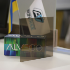 Монолітний полікарбонат Alvecomp 4 мм Бронза 2050x4580 мм