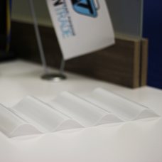 Полікарбонатний шифер Suntuf Iron 0.9 мм 1116x4000мм, Опал