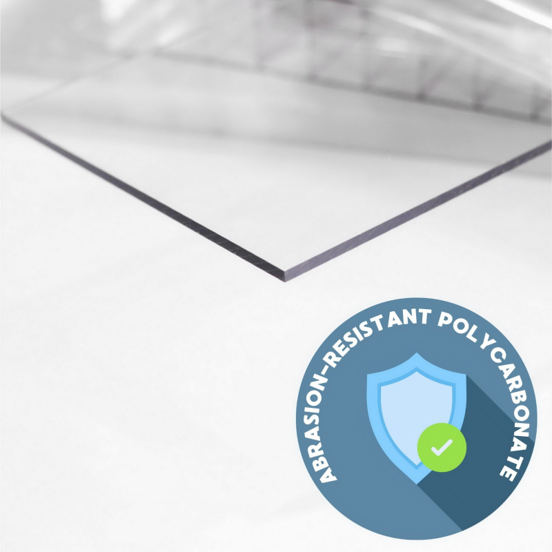 Монолітний полікарбонат Palgard 4 мм з антиабразивним покриттям 2000x3000 мм