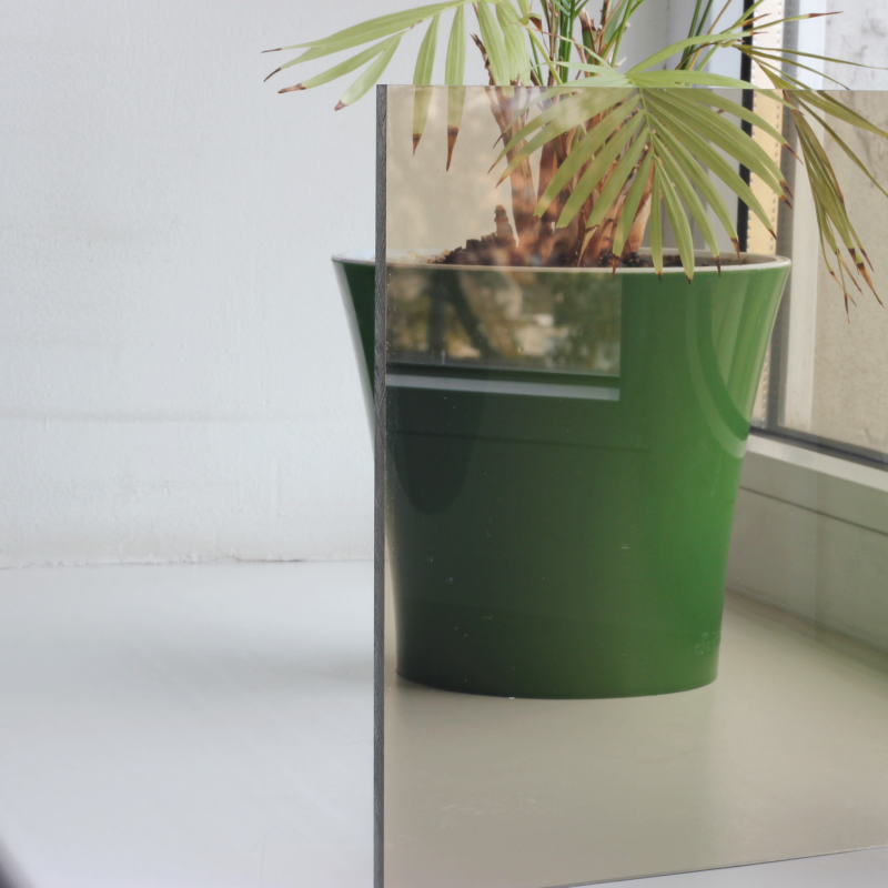 Монолітний полікарбонат PALSUN 10 мм світла бронза 2050x6100 мм