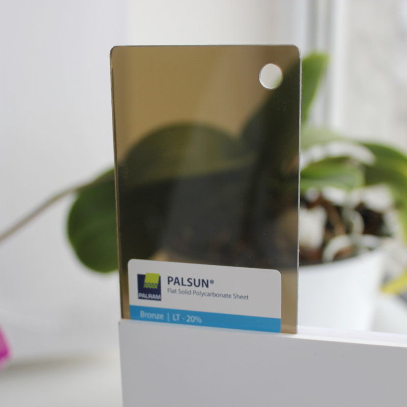 Монолітний полікарбонат PALSUN 1,5 мм Бронза 2050x3050 мм