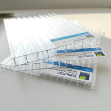 Полікарбонат сотовий SUNLITE 6 мм Прозорий 2100x6000 мм