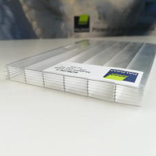 Полікарбонат сотовий 6-камерний SUNLITE 10 мм 7-стінний Прозорий 2100x12000 мм