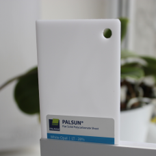 Монолітний полікарбонат Опал PALSUN 4 мм Молочний 2050x3050 мм