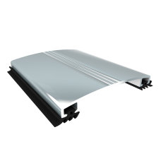 Профіль алюмінієвий прижимна кришка АПК-60, нефарбований (6м)